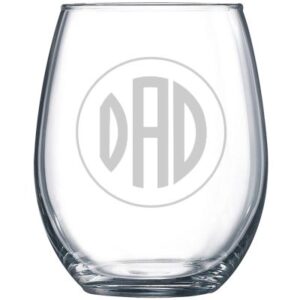 Monogram Stemless