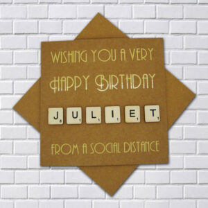 Personalised Scrabble