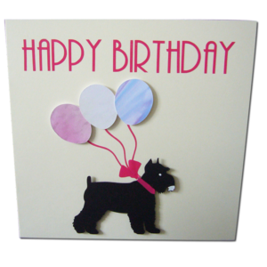 Schnauzer & Balloons