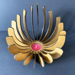 Wooden Tealight Holder