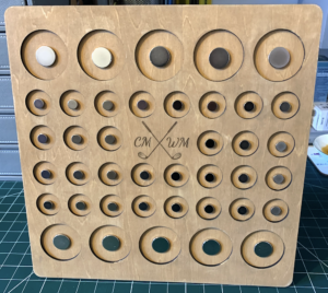 Square Ball Marker Display