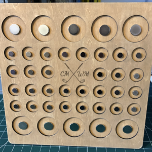 Square Golf Ball Marker Display