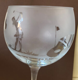 Gin Glass for the Golfer